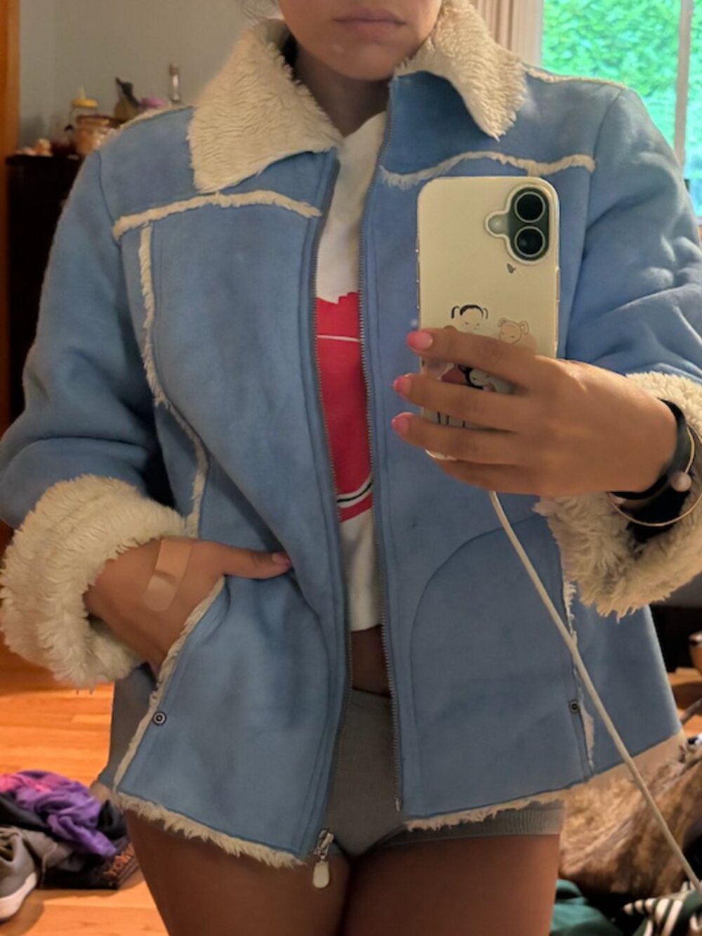 Blue Suede Jacket